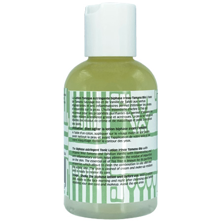 IRINAU TAMANU BIO Lotion Tonique Astringente 100ml