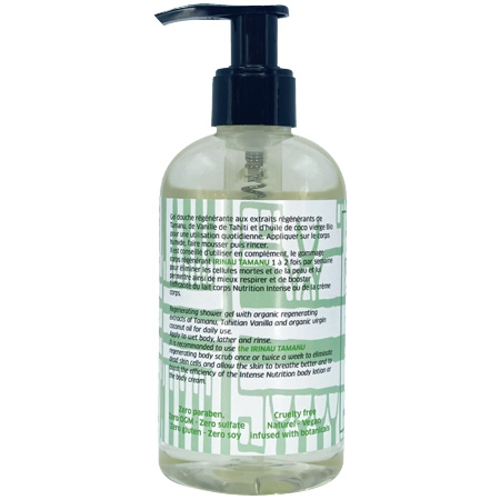 IRINAU TAMANU BIO SAVON VEGETAL DOUX REGENERANT 250ml