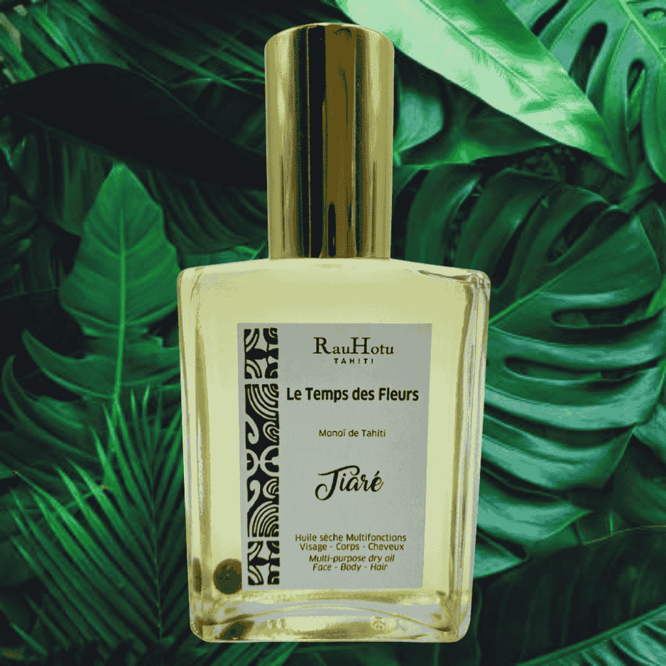 LE TEMPS DES FLEURS Tiare Tahiti pearly monoi 120ml