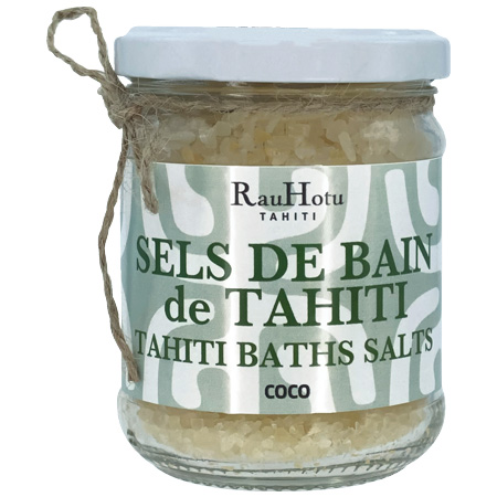 SELS DE BAIN COCO 220g pot verre