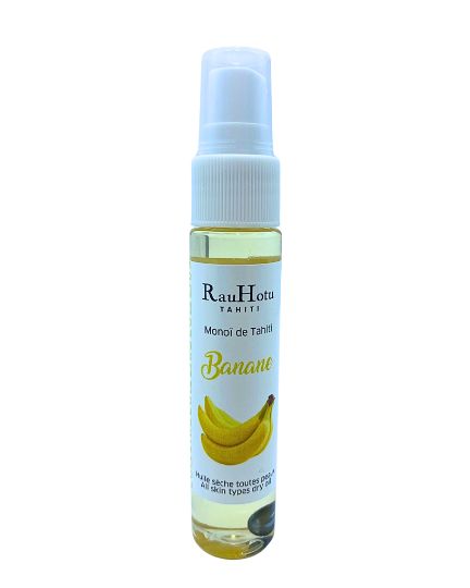 MONOI huile sèche perle Banane 30ml plast