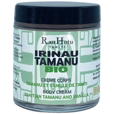 IRINAU TAMANU BIO Crème Corps 120ml