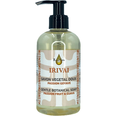 IRIVAI savon végétal doux Passion goyave 250ml