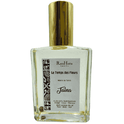 LE TEMPS DES FLEURS Tahitian Gardenia pearly monoi 120ml