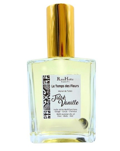 LE TEMPS DES FLEURS Monoï perle Tiaré Vanille 60ml