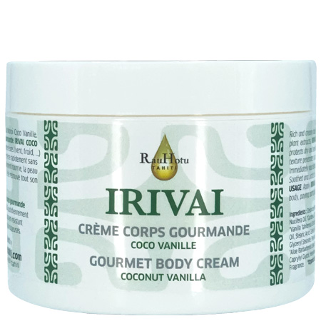 IRIVAI Crème corps gourmande Coco Vanille 220ml