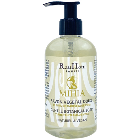 MIHIA Tiare Tahiti & Aloe Vera Botanical Soap 250ml
