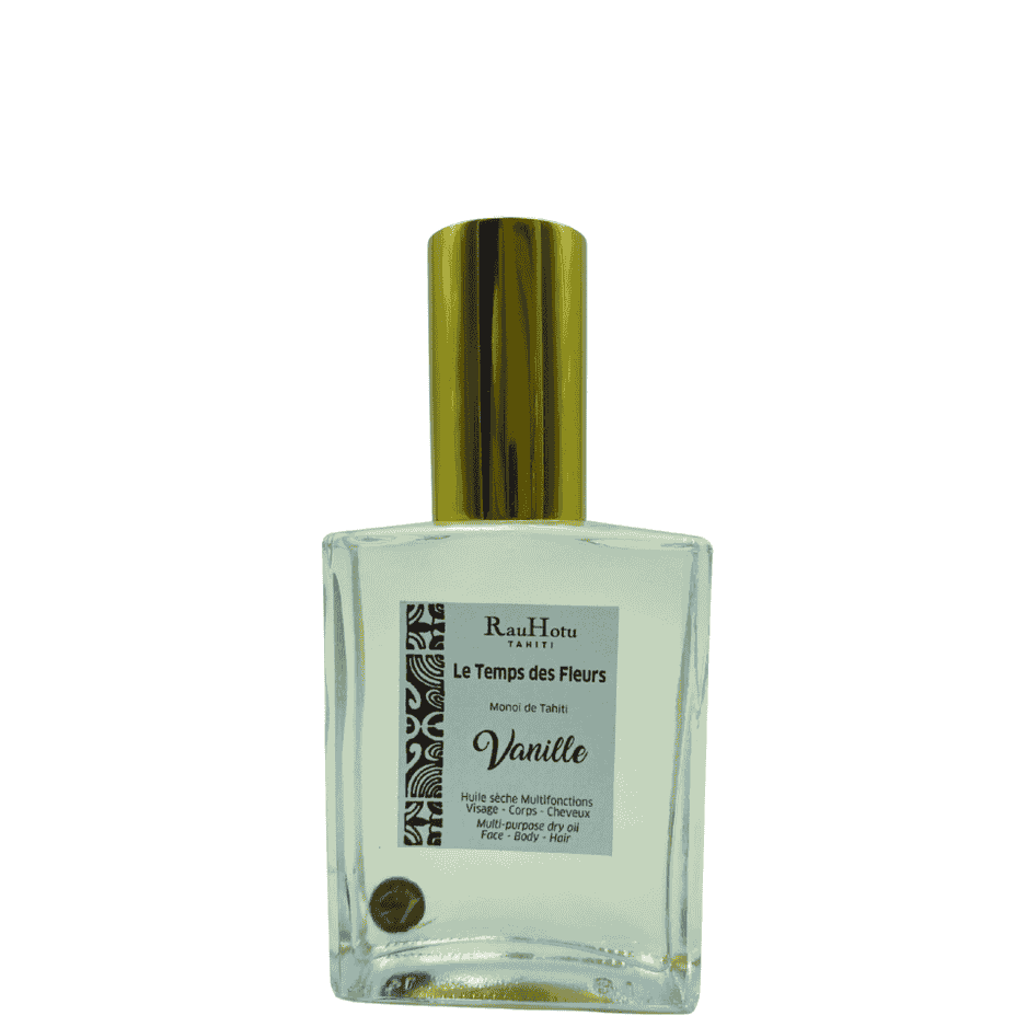 RAU HOTU TAHITI Le temps des fleurs Monoi de Tahiti perle Vanille 60ml