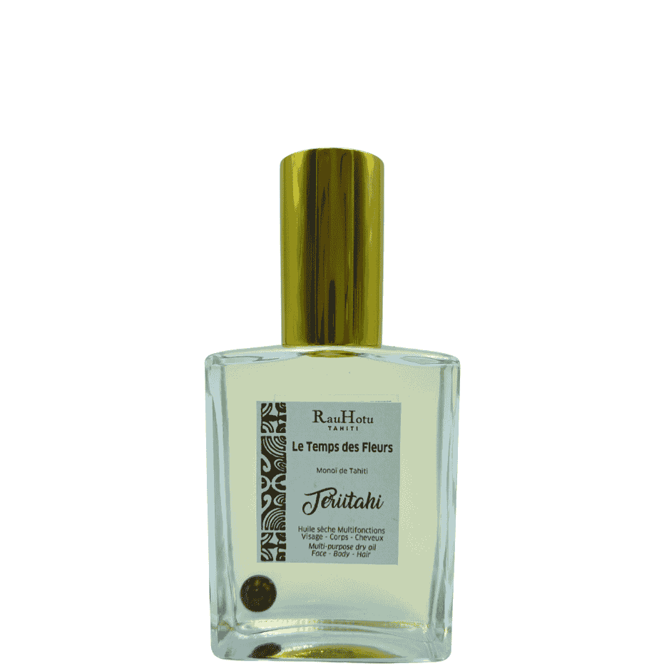 RAU HOTU TAHITI Le temps des fleurs Monoi de Tahiti perle Teriitahi 60ml