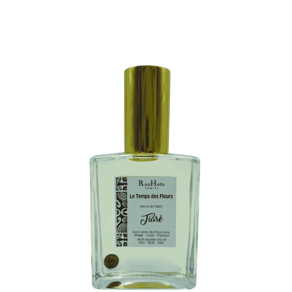 RAU HOTU TAHITI Le temps des fleurs Monoi de Tahiti perle Tiaré 60ml