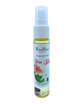 MONOI huile sèche perle Rose Tiare 30ml plast