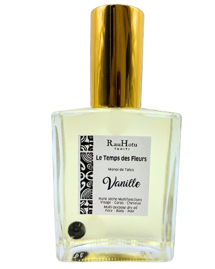 LE TEMPS DES FLEURS Tahitian Vanilla pearly monoi 60ml