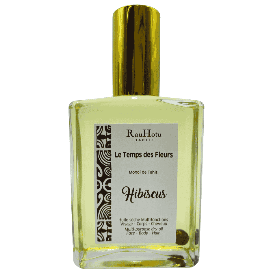 LE TEMPS DES FLEURS Monoi perle Hibiscus 120ml