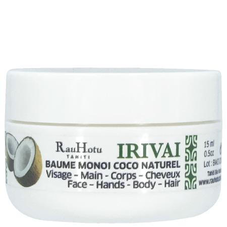 IRIVAI BAUME MONOI COCO NATUREL 15ml