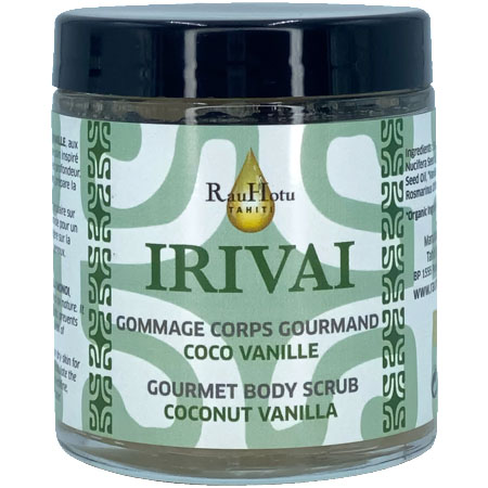 IRIVAI GOMMAGE CORPS COCO VANILLE GOURMAND 120ml