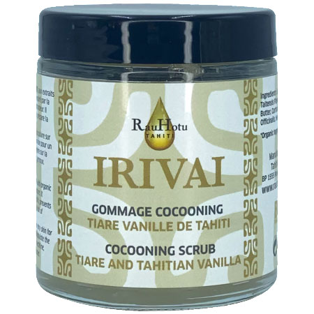 IRIVAI GOMMAGE CORPS TIARE VANILLE COCOONING 120ml
