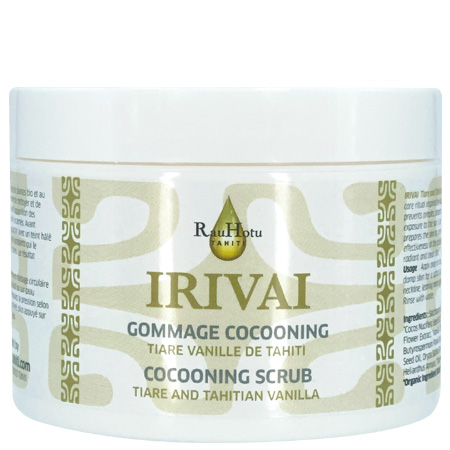 IRIVAI GOMMAGE CORPS TIARE VANILLE COCOONING 220ml
