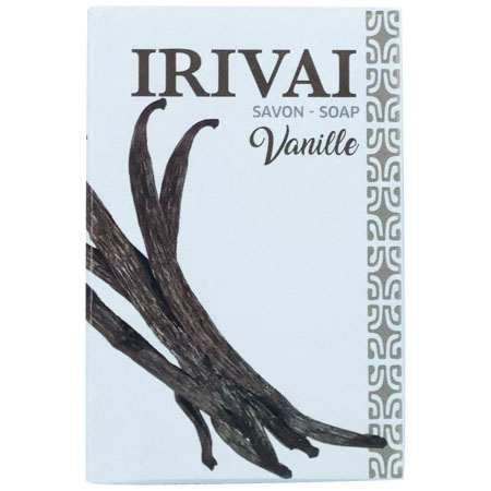 IRIVAI SAVON VANILLE boite box 80gr