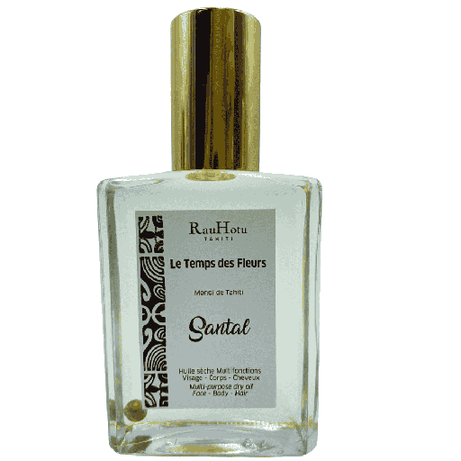LE TEMPS DES FLEURS Sandalwood pearly monoi 120ml