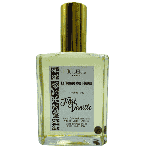 TEMPS DES FLEURS Monoï perle Tiare Vanille 120ml
