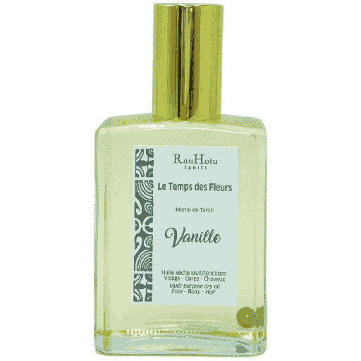 LE TEMPS DES FLEURS Monoi perle Vanille 120ml