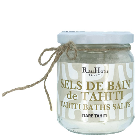 TIARE TAHITI Bath Salts 220g jar