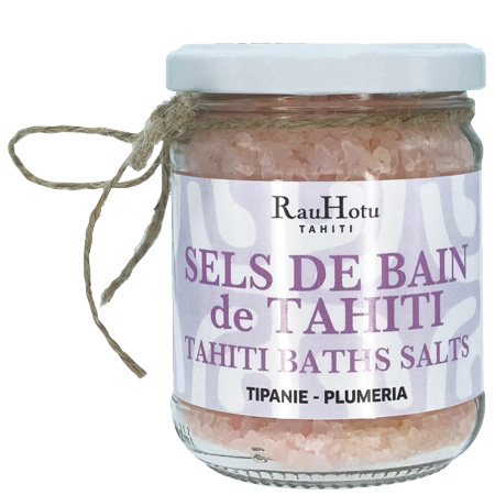 PLUMERIA Bath Salts 220g jar