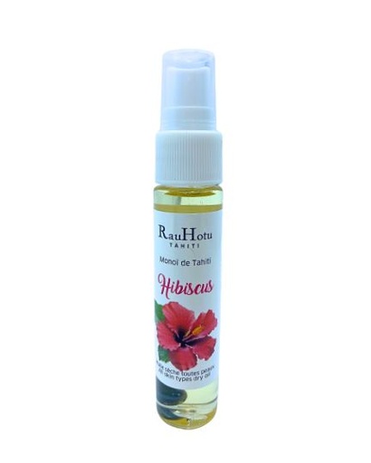 MONOI huile sèche perle Hibiscus 30ml plast