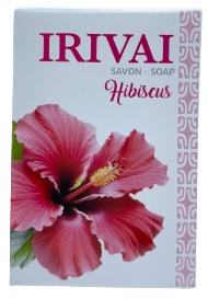 IRIVAI SAVON HIBISCUS boite box 80gr