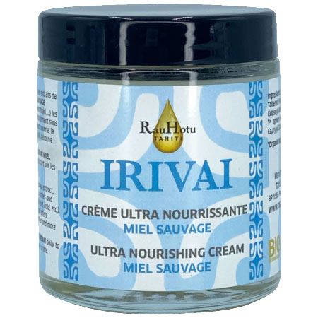 IRIVAI Crème corps MIEL ultra nourrissante 120ml