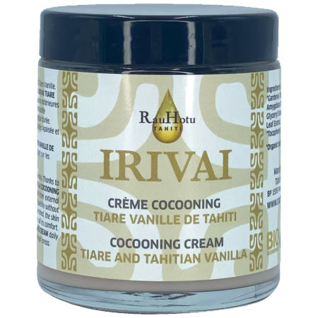IRIVAI Crème corps cocooning Tiare Vanille 120ml