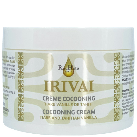 IRIVAI Crème corps cocooning Tiare Vanille 220ml