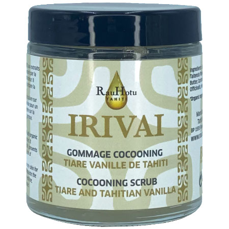 IRIVAI Gommage corps Cocooning Tiare Vanille 120ml