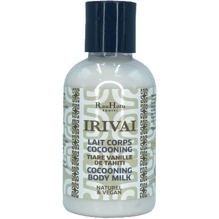 IRIVAI Lait corps Cocooning Tiare Vanille 100ml
