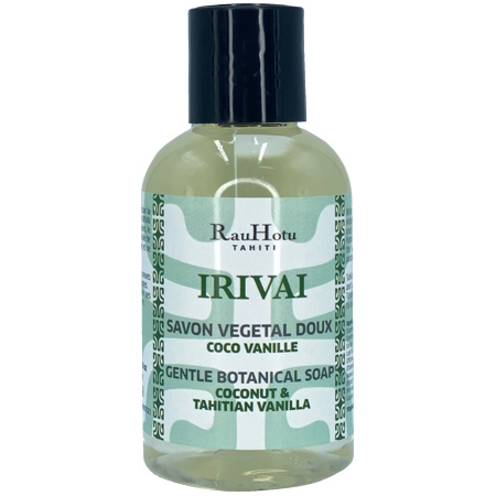 IRIVAI savon végétal doux Coco Vanille 100ml