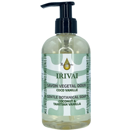 IRIVAI savon végétal doux Coco Vanille 250ml